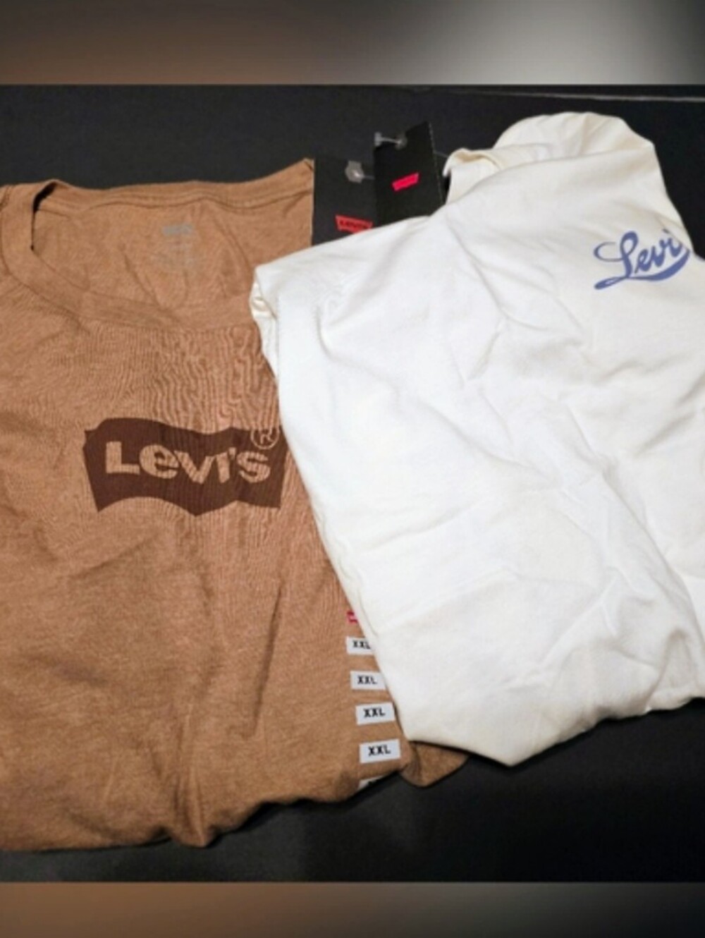 2 Levi's White Men's Shirt